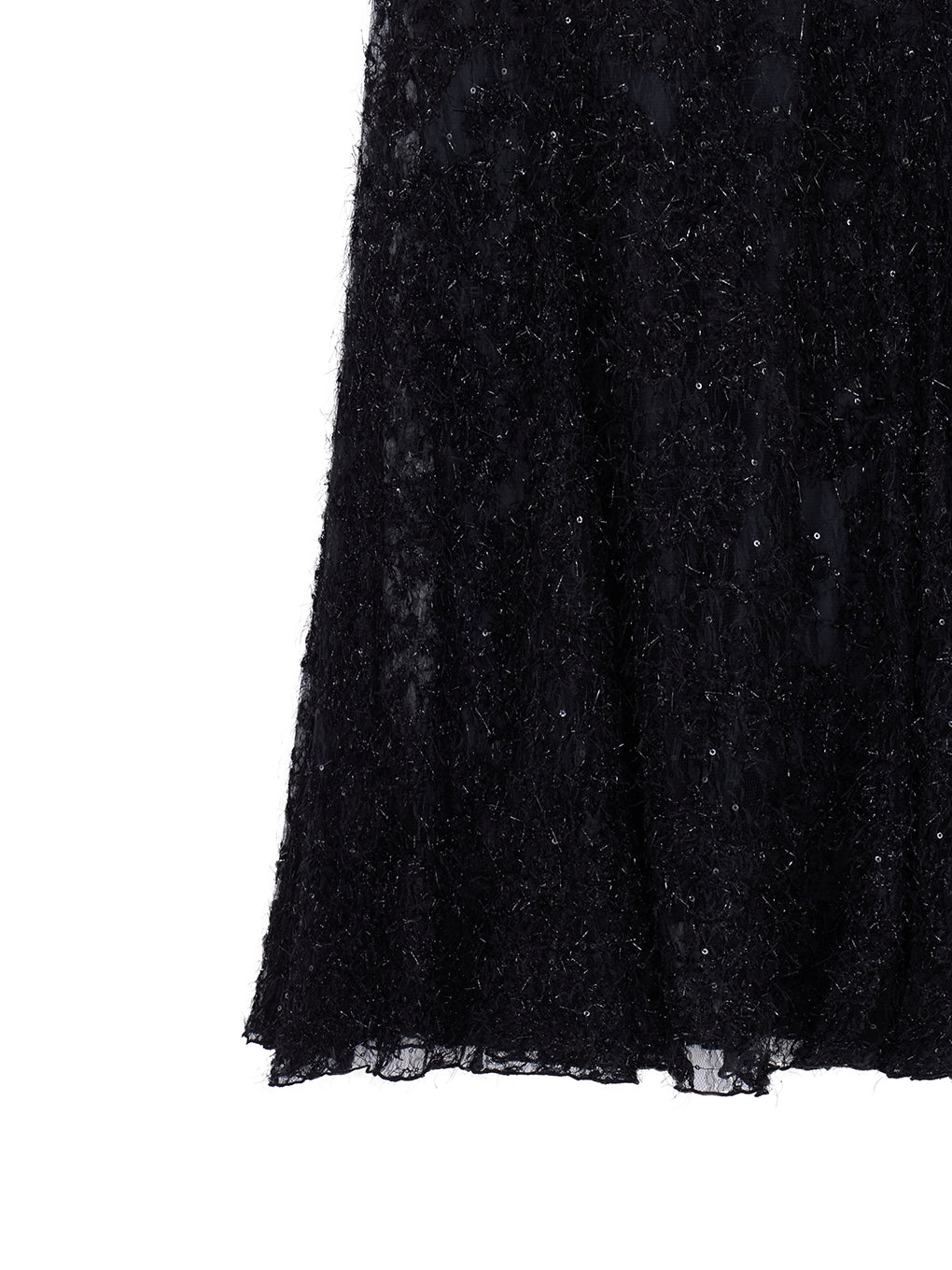 SHEER FEATHER MERMAID SKIRT