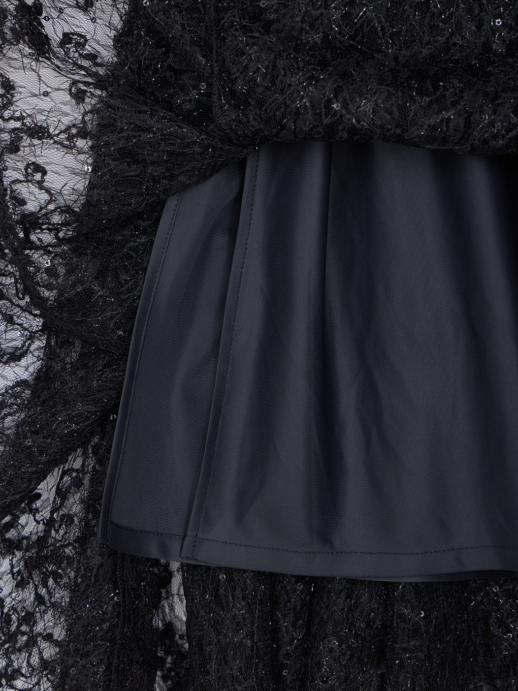 SHEER FEATHER MERMAID SKIRT