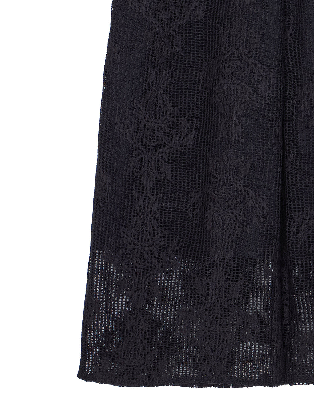 MESH DAMASK EMBROIDERY PANTS