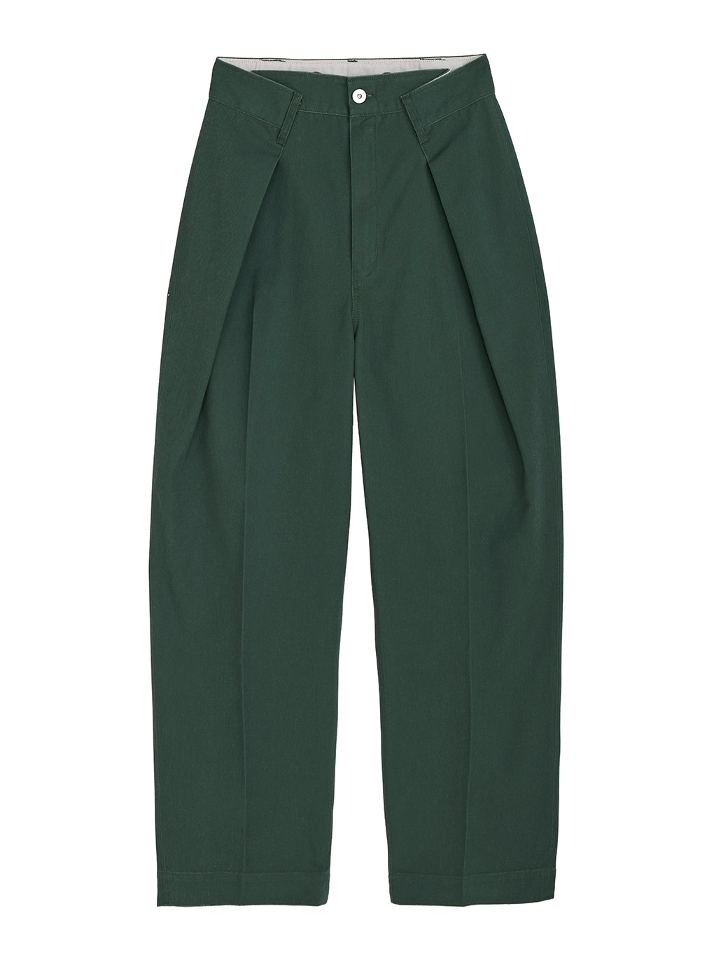 専用♥Ameri EASY TUCK HALF PANTS 　アイボリー M ànuke - タックハーフパンツ (アイボリー) Tuck Half Pants (Ivory