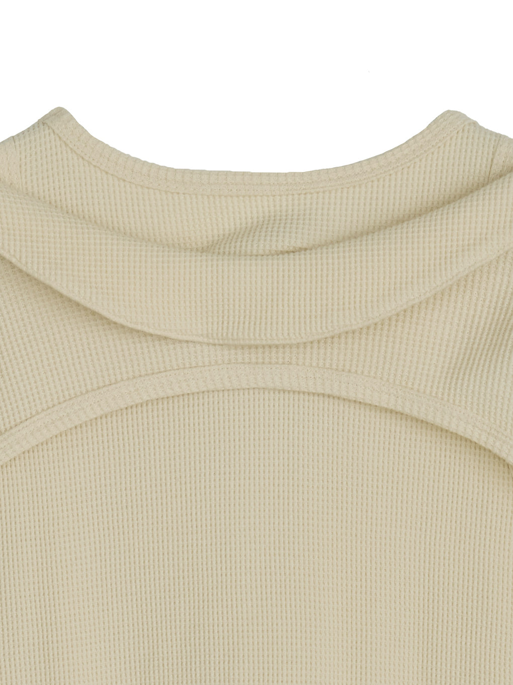 WAFFLE LAYERED DESIGN CUT TOP