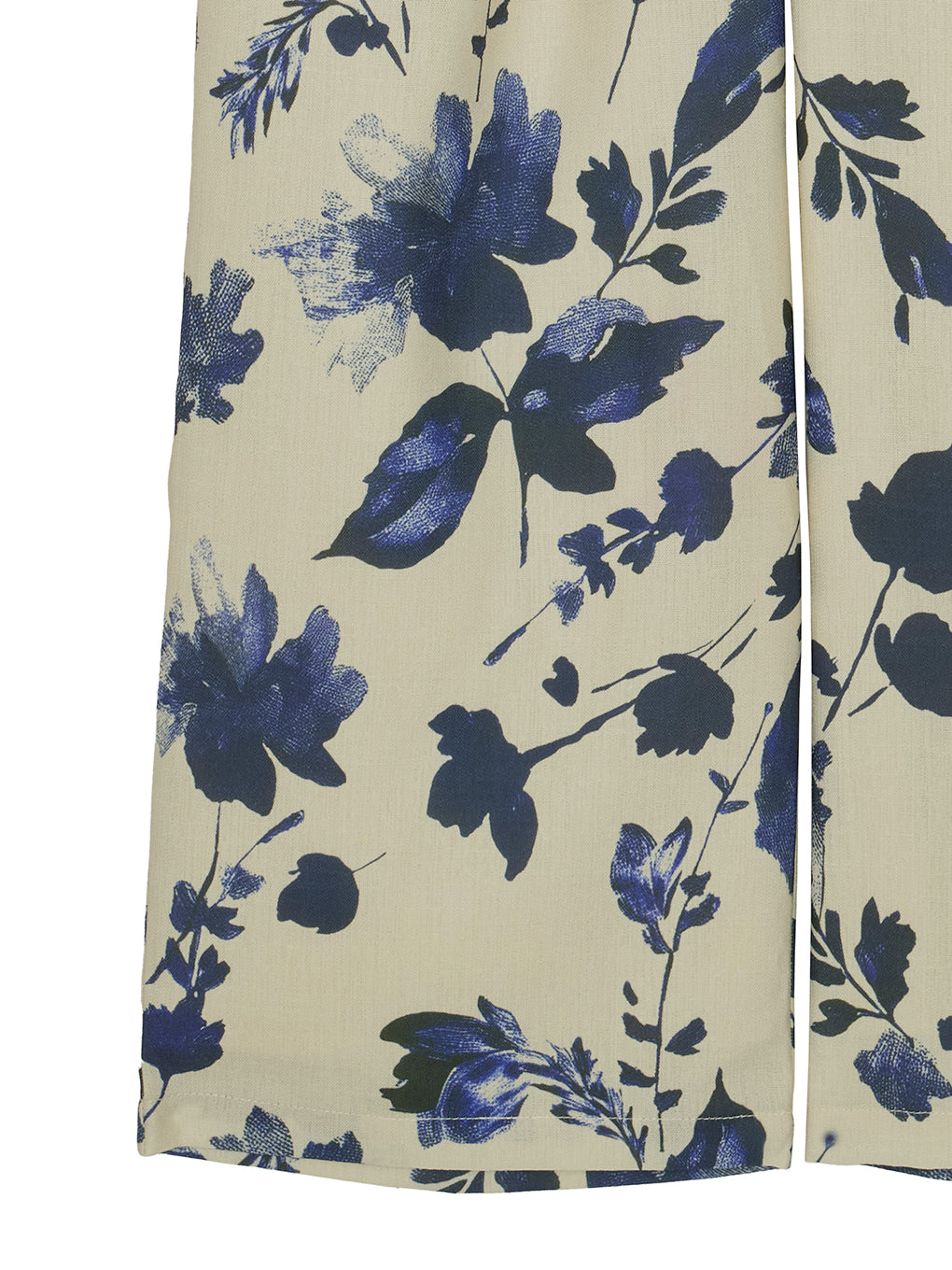 GRAINY FLOWER STRAIGHT PANTS