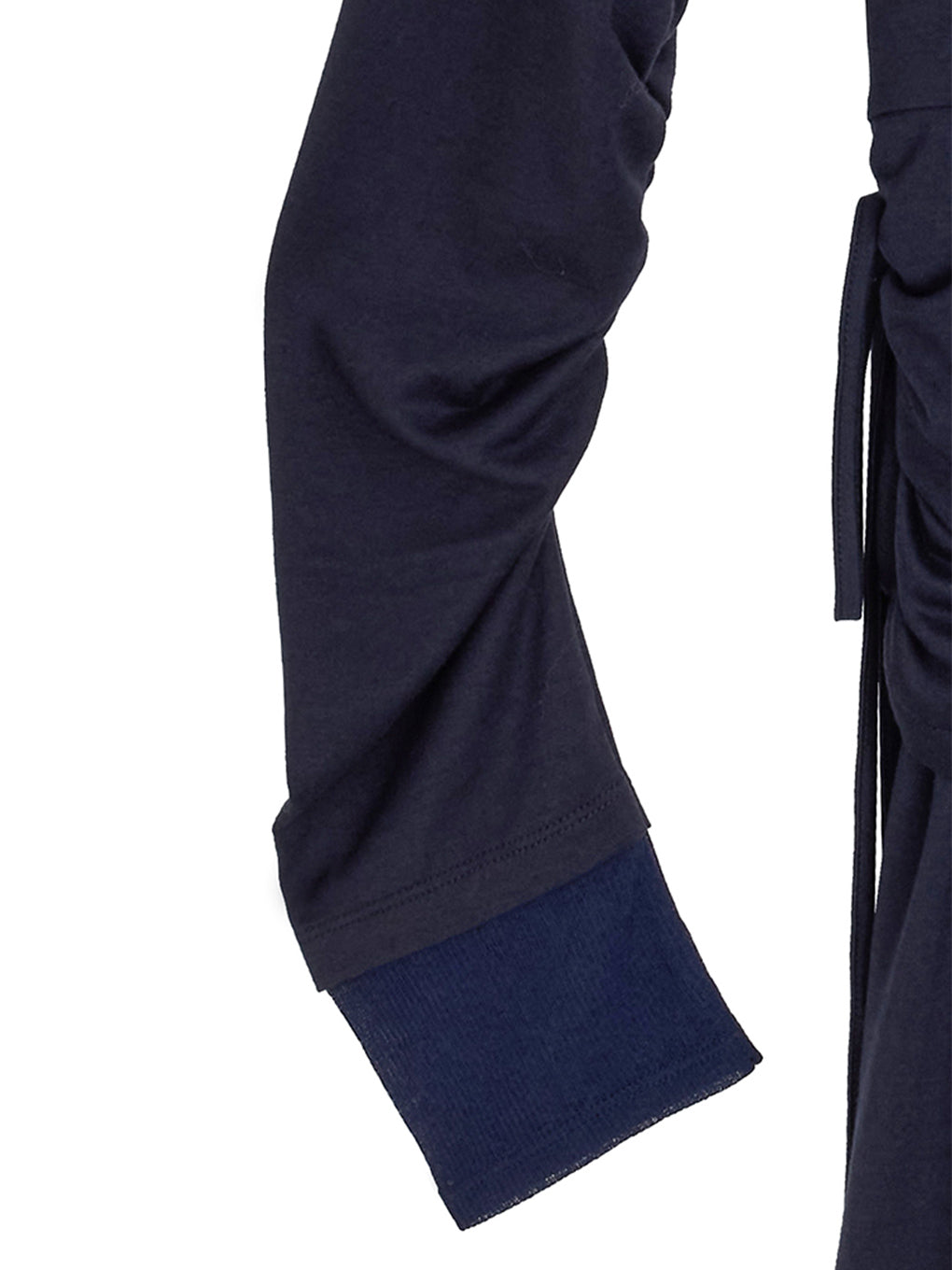 WAIST TIE LAYERD DRESS