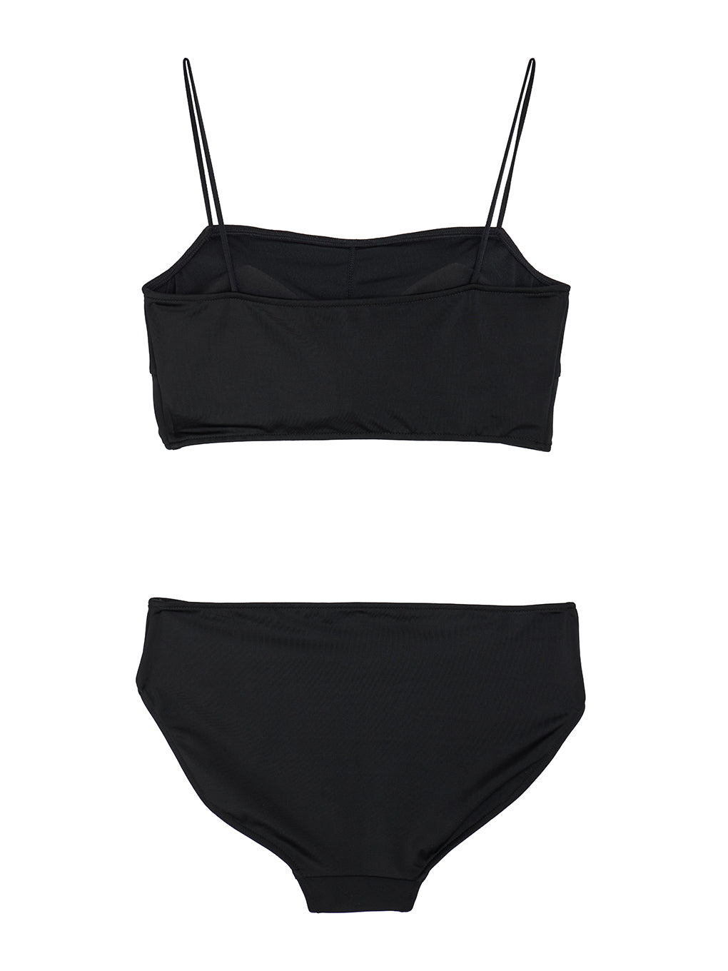 ASYMMETRY SHEER CAMISOLE SET SWIM WEAR