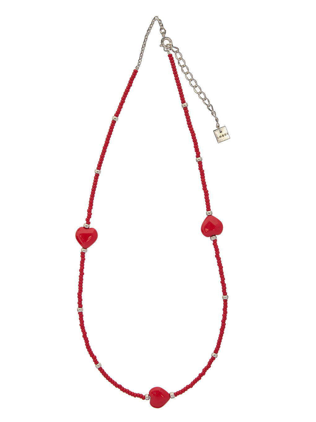 HEART CHARM SHORT NECKLACE