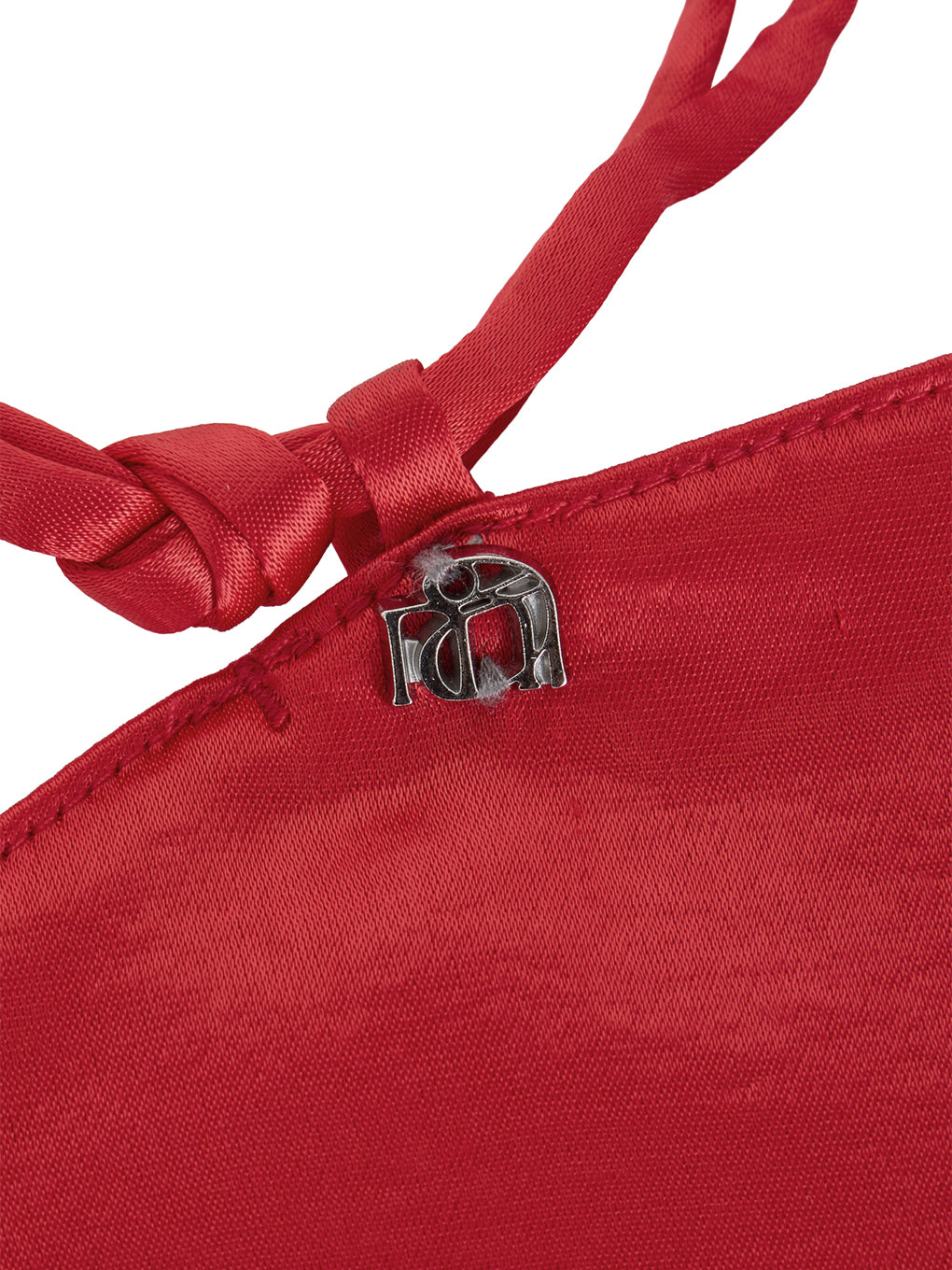 CURVE SATIN TOTE BAG