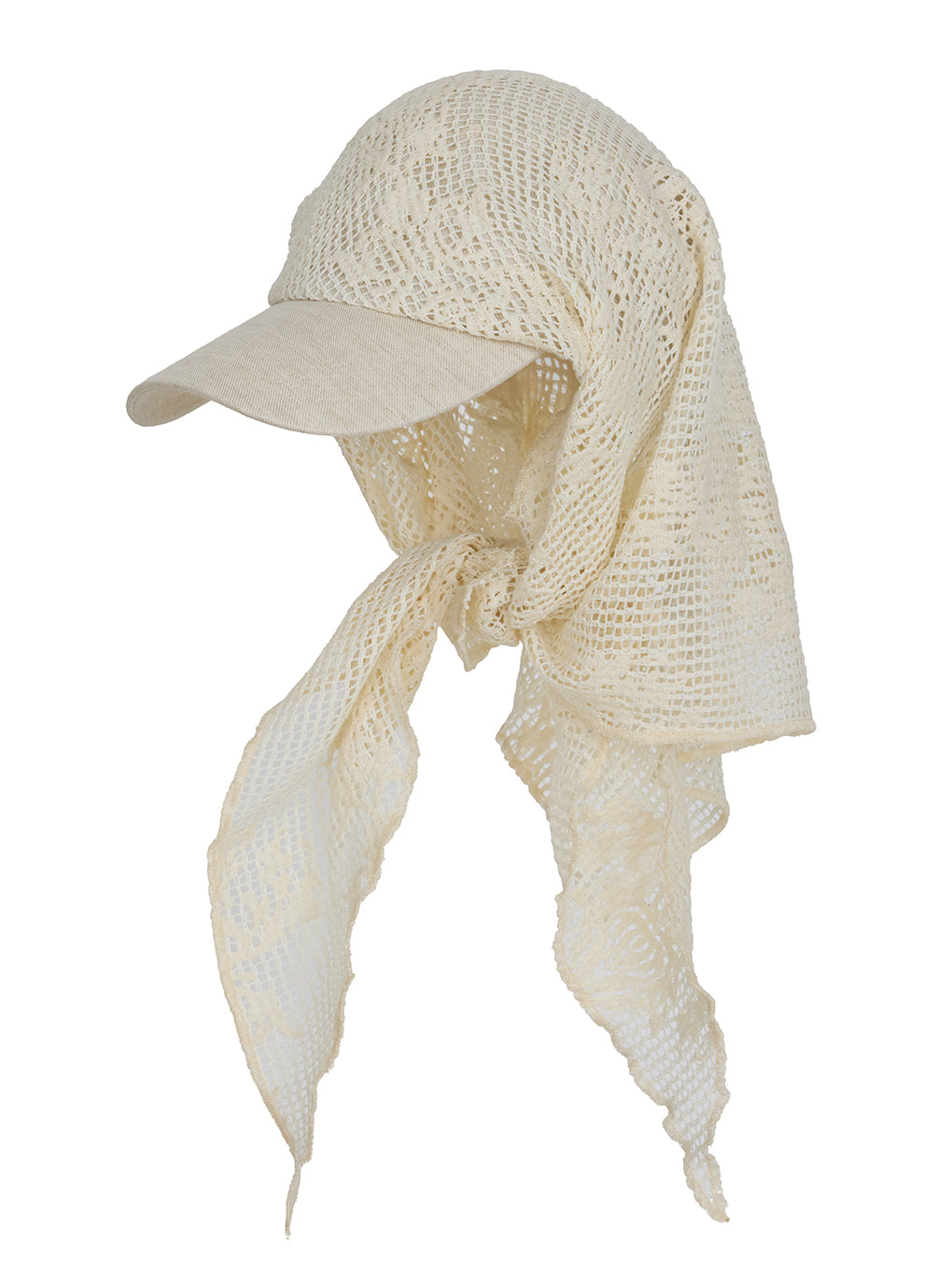 MESH DAMASK EMBROIDERY CAP