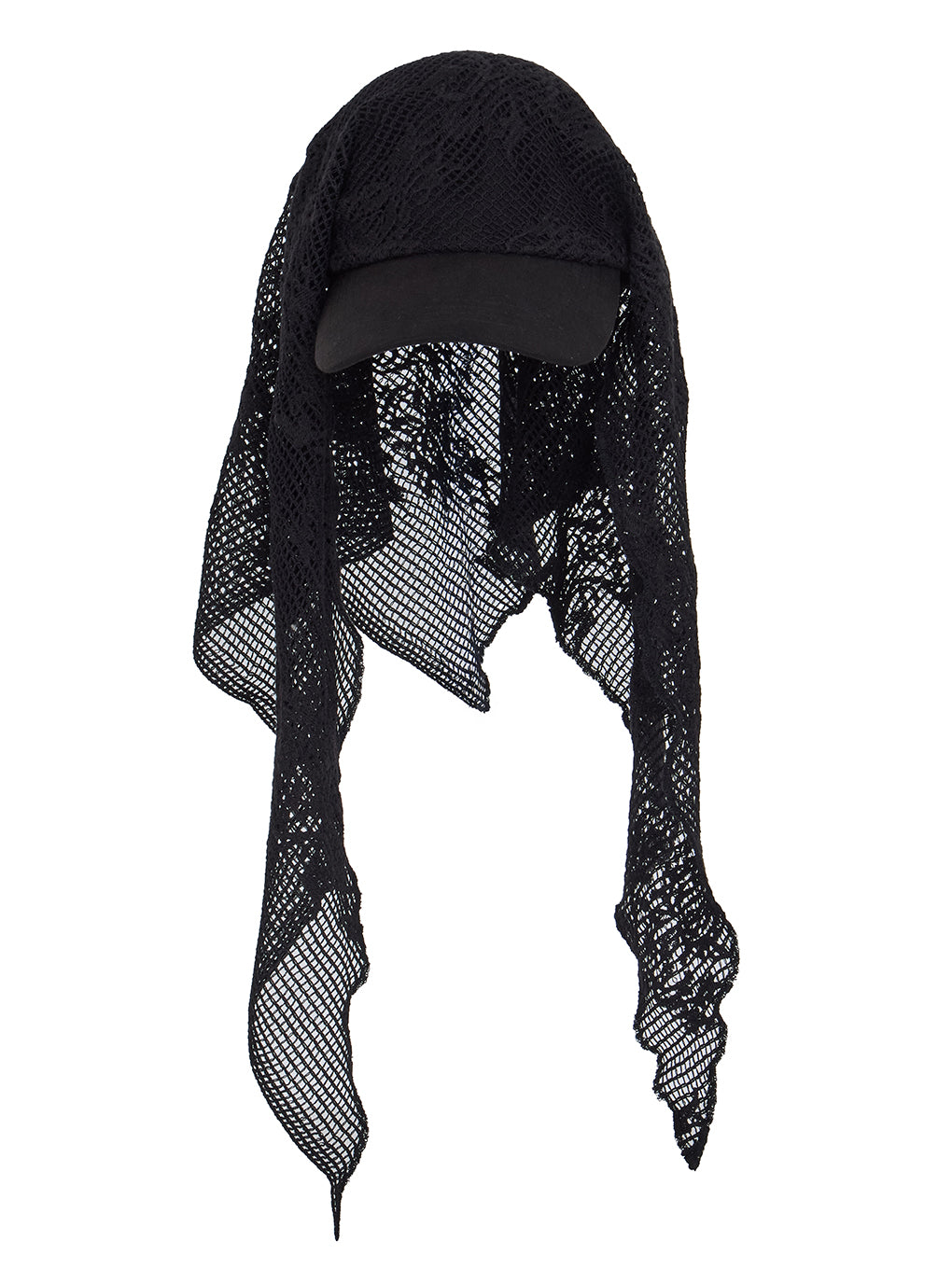 MESH DAMASK EMBROIDERY CAP