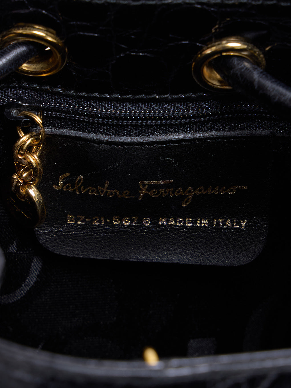 Ferragamo VARA 巾着型リュックサック
