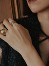 MARIA BLACK Vayu Ring Gold HP