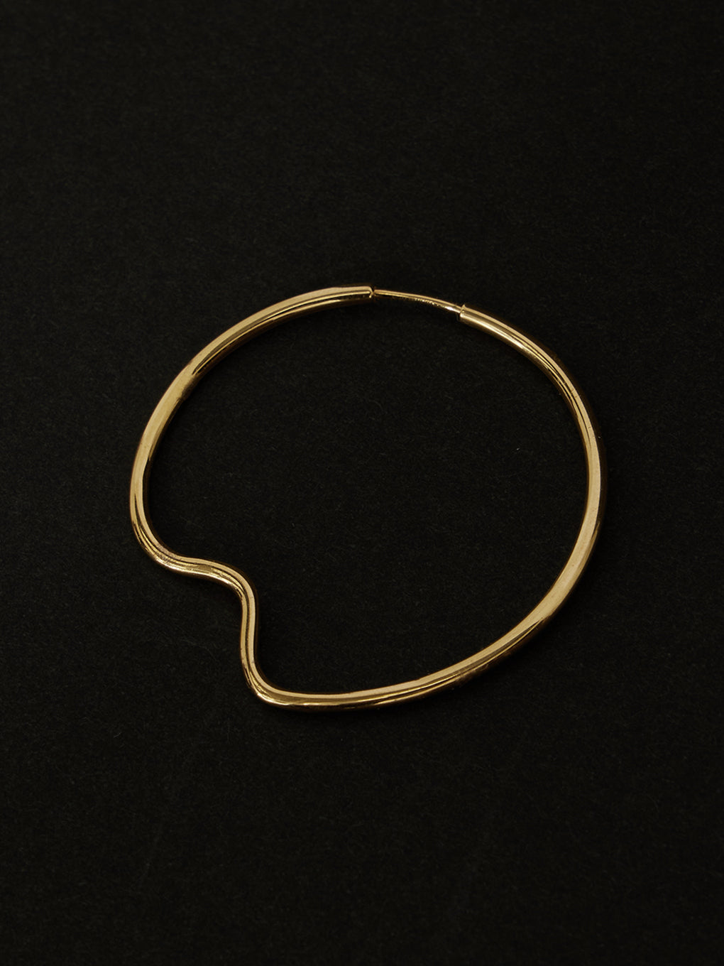 MARIA BLACK Copenhagen 35 Hoop Gold