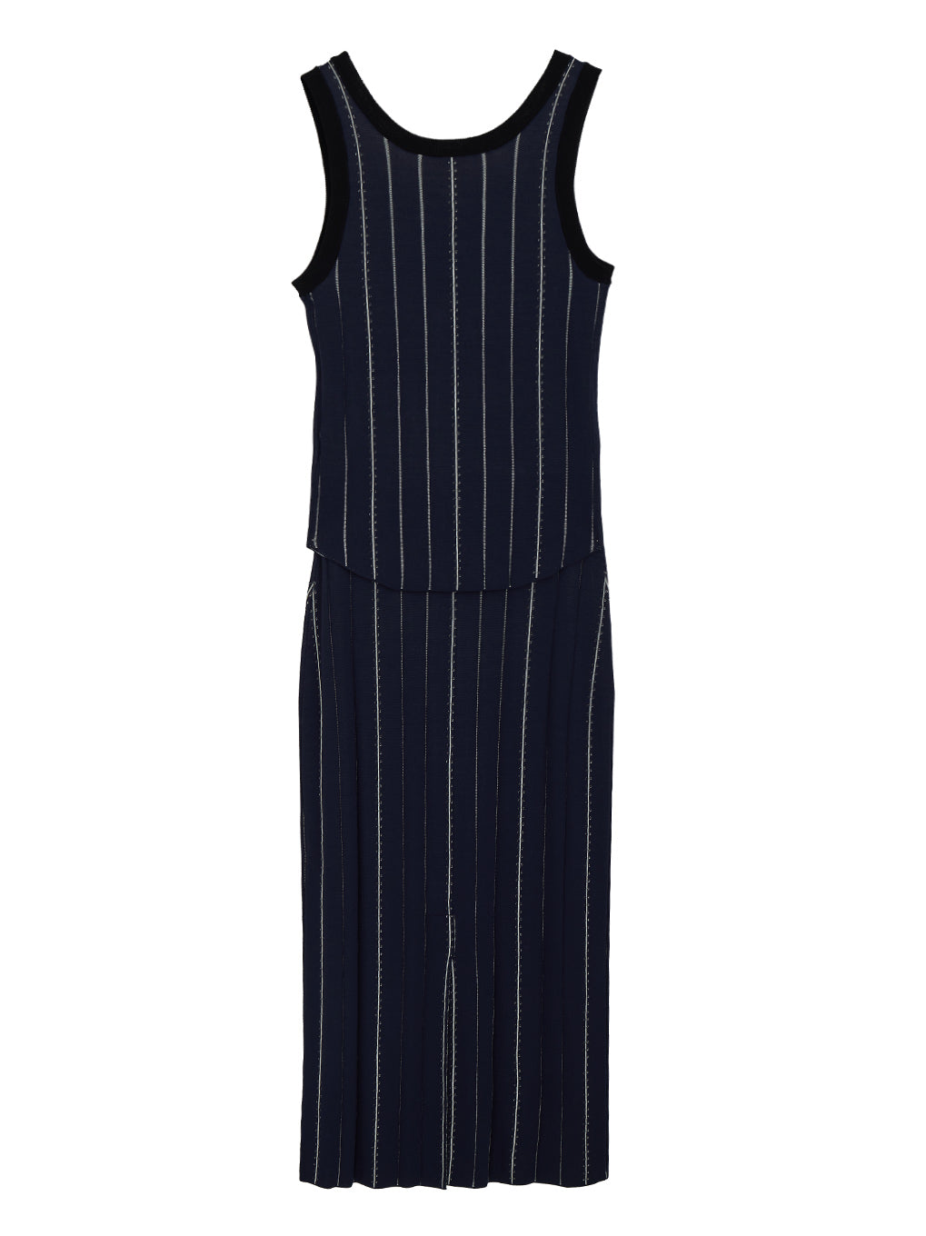 LADY UNIFORM LIKE KNIT SET UP