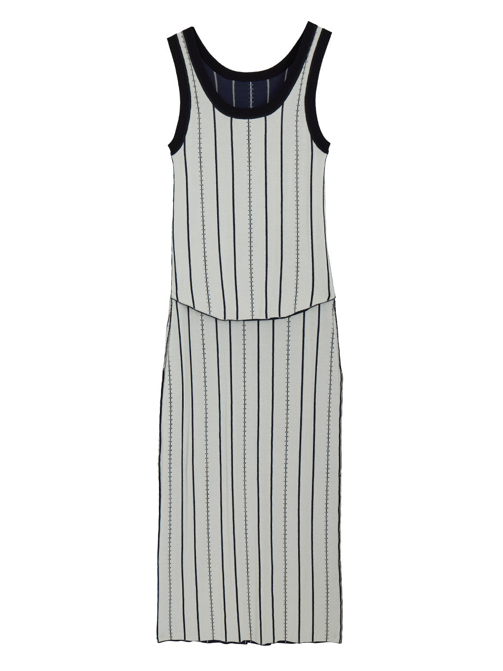 LADY UNIFORM LIKE KNIT SET UP