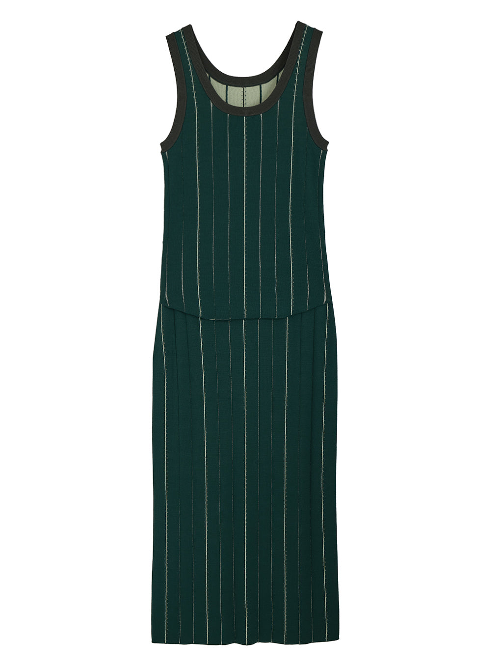 LADY UNIFORM LIKE KNIT SET UP