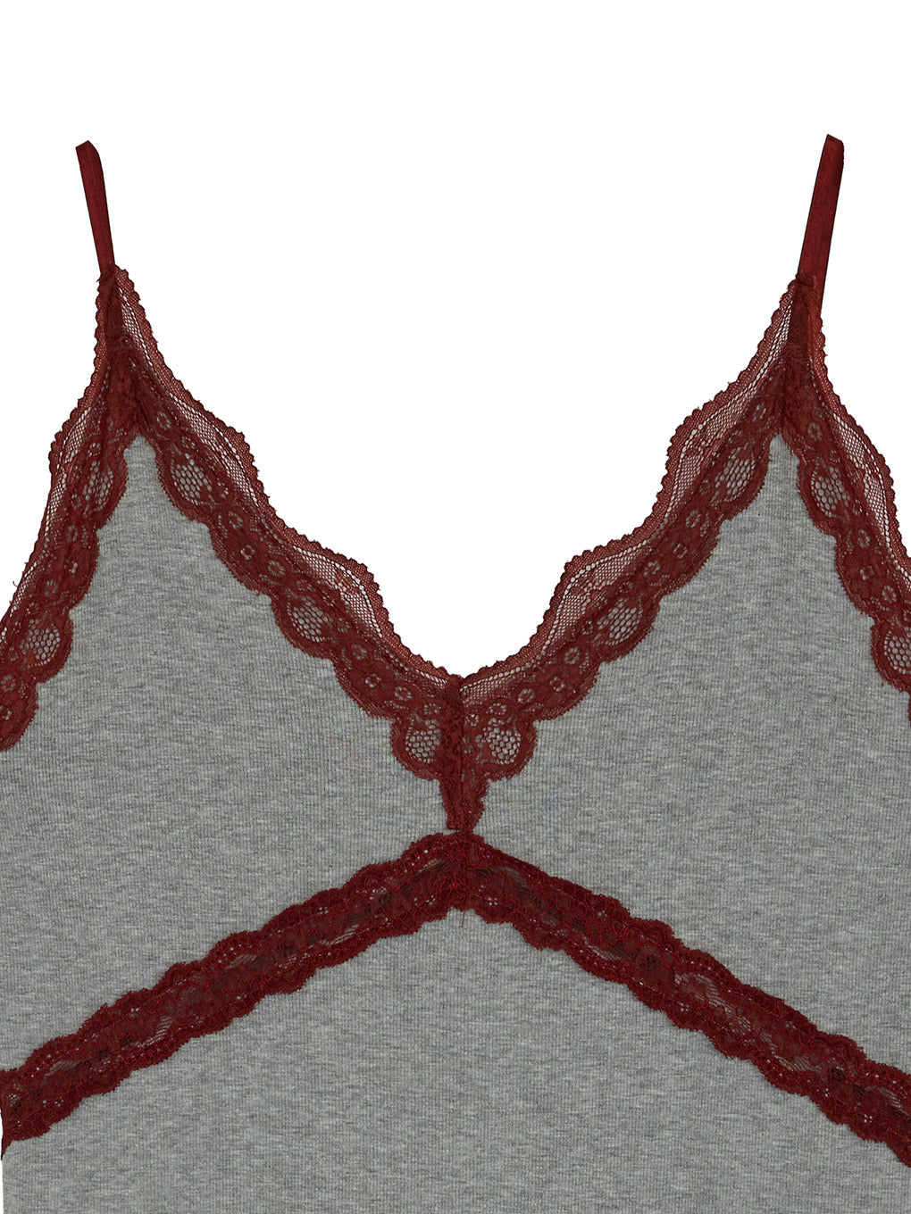 LACE TRIM CAMI DRESS