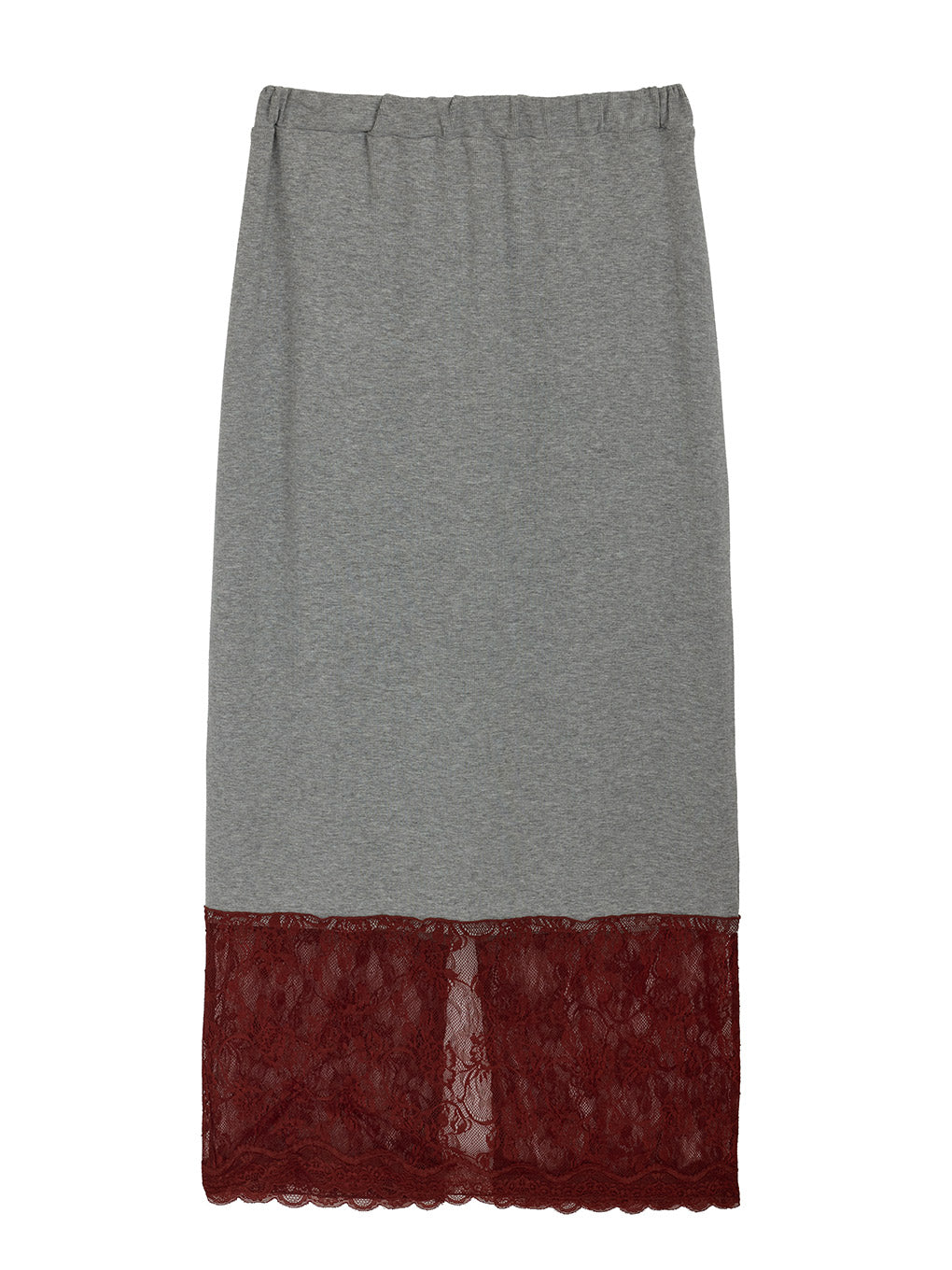 LACE TRIM I LINE SKIRT