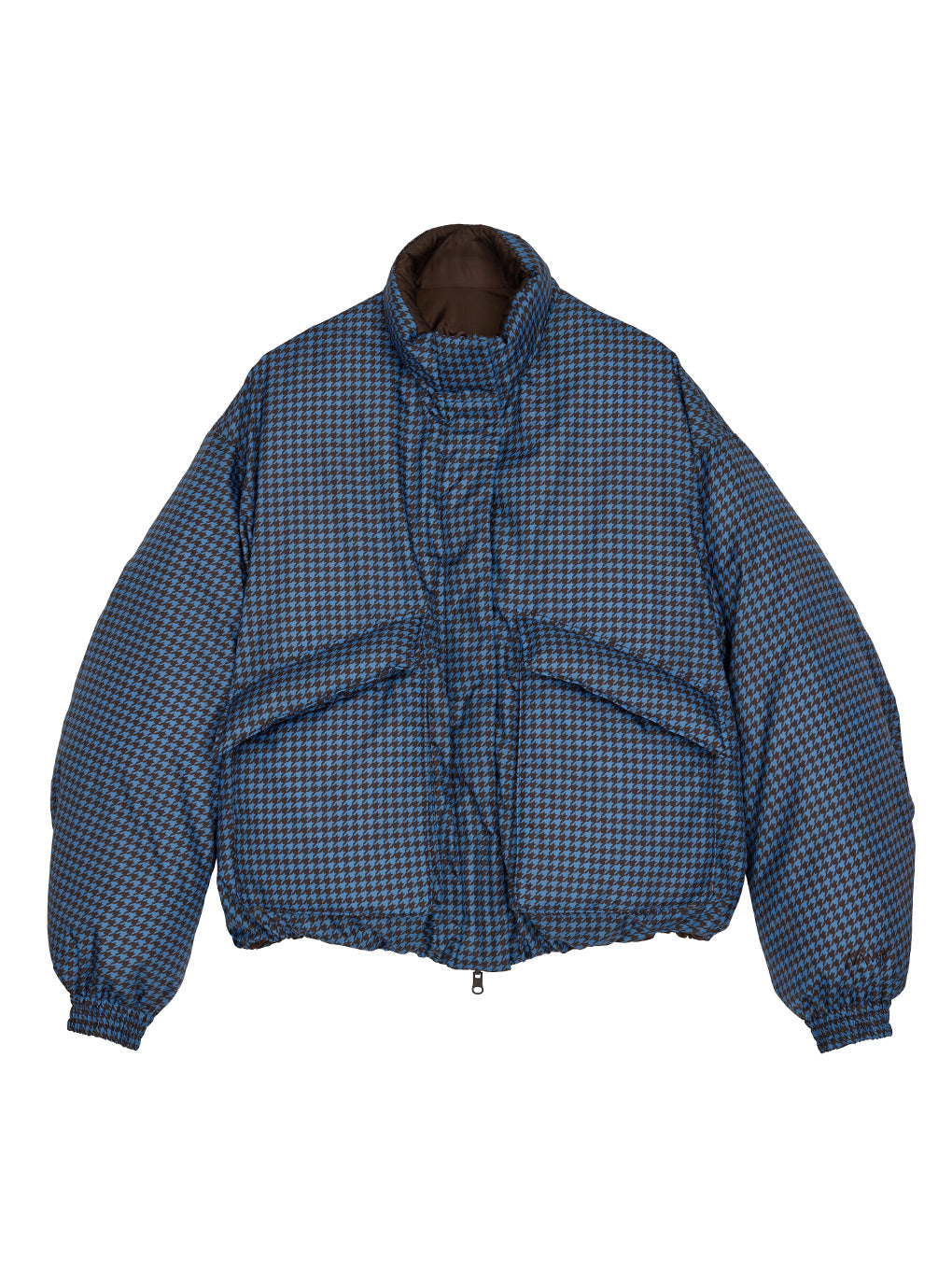 NANGA × Ameri REVERSIBLE HOUNDSTOOTH DOWN COAT