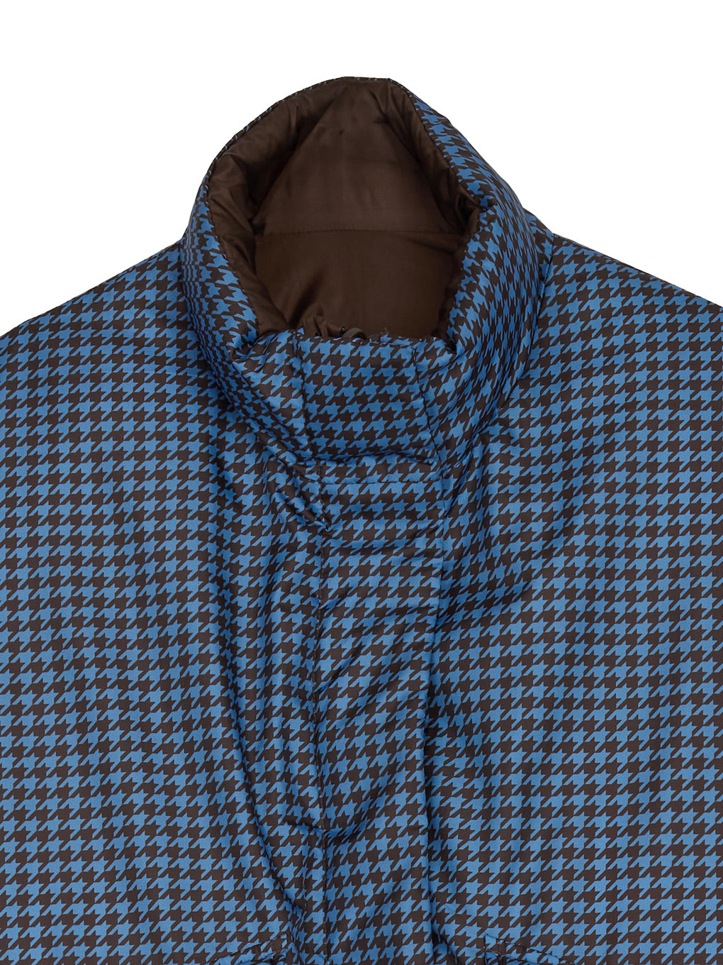 NANGA × Ameri REVERSIBLE HOUNDSTOOTH DOWN COAT