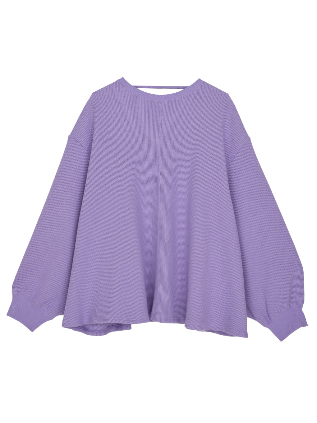 FUWAFUWA FLARE COTTON WAFFLE TOP