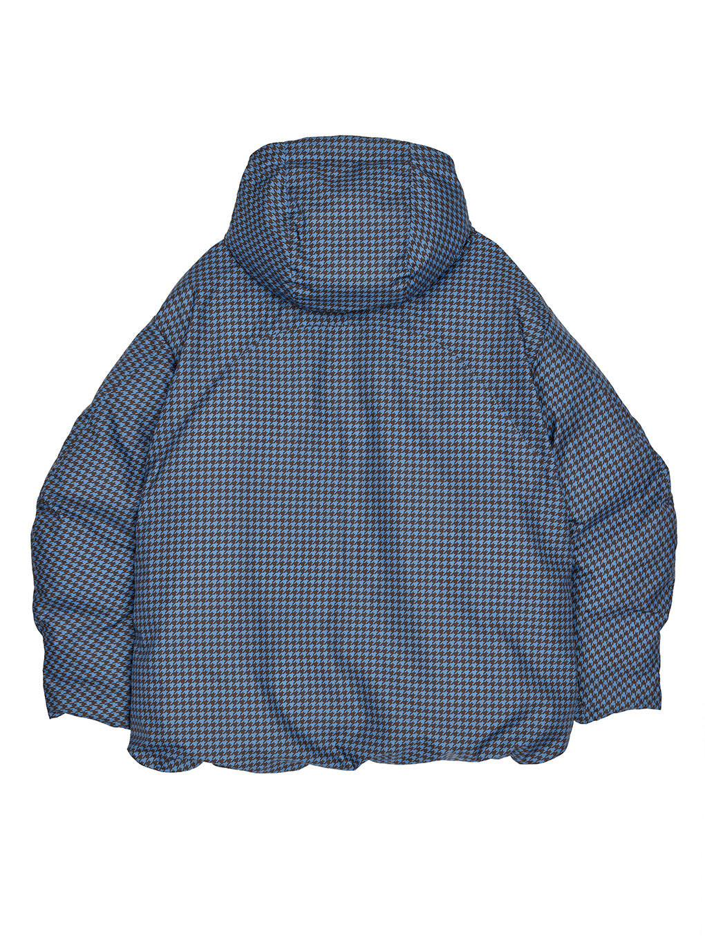 NANGA × Ameri POCKET HOUNDSTOOTH DOWN COAT