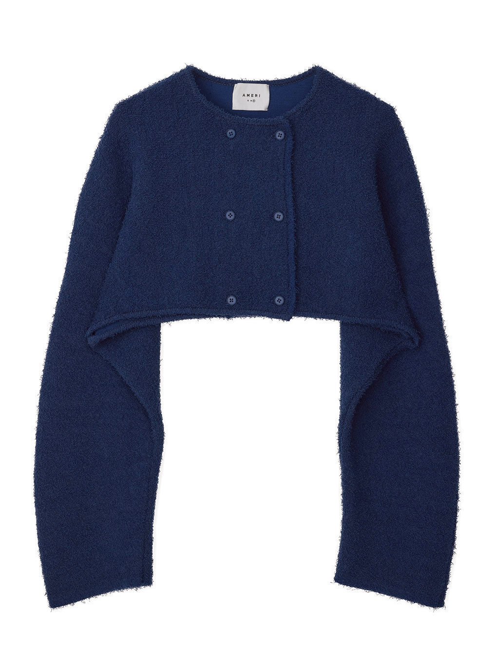 LOOP SHAGGY SHORT KNIT JACKET