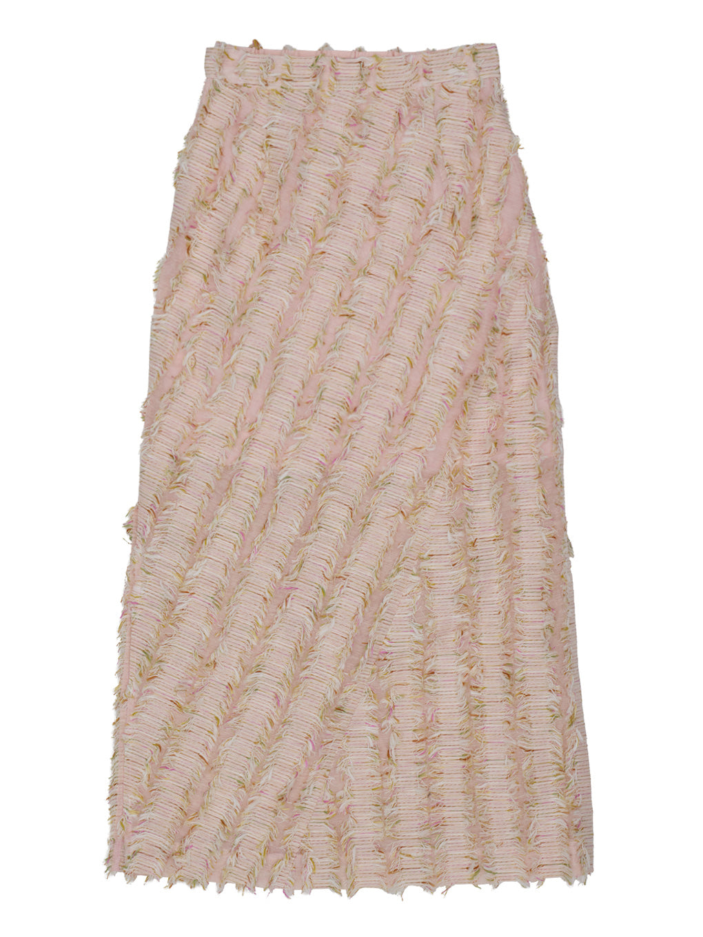 MIX PINK SHAGGY SKIRT