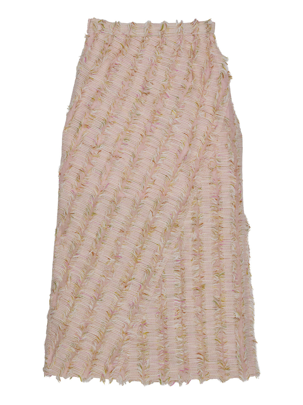 MIX PINK SHAGGY SKIRT