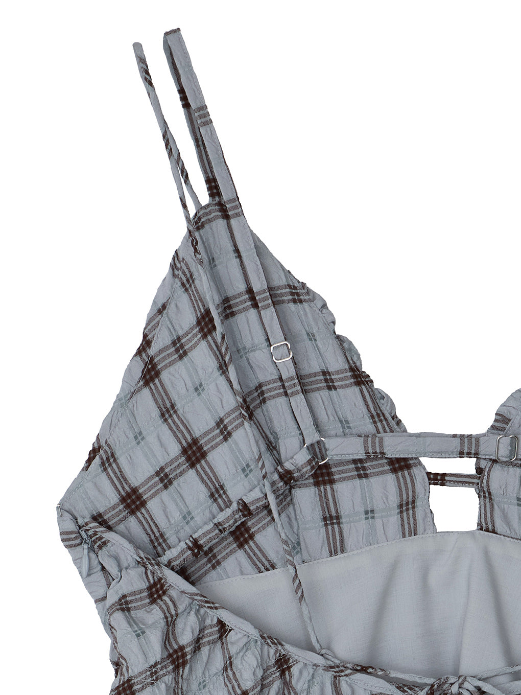 UNEVENNESS CHECK TUNIC TOP