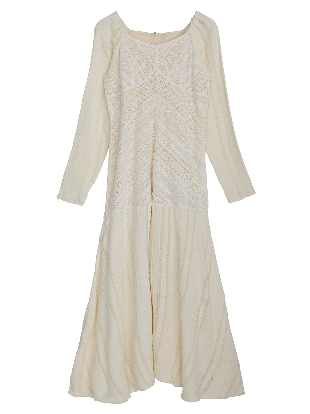 2WAY CRAFT MIX LACE DRESS