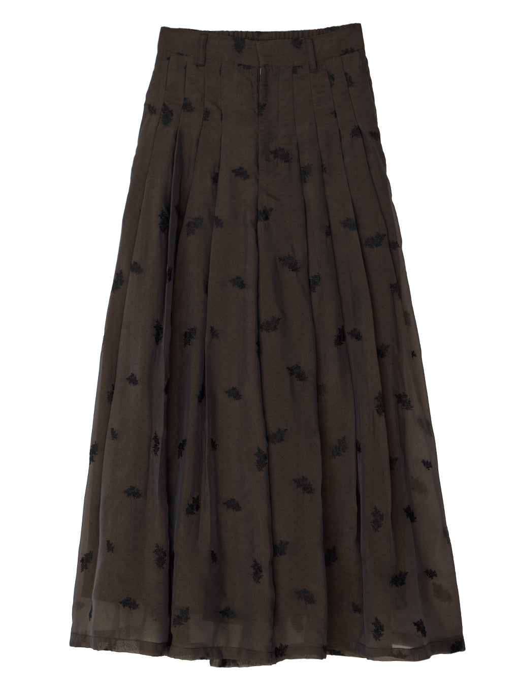 DOT FLOWER VEIL PANTS