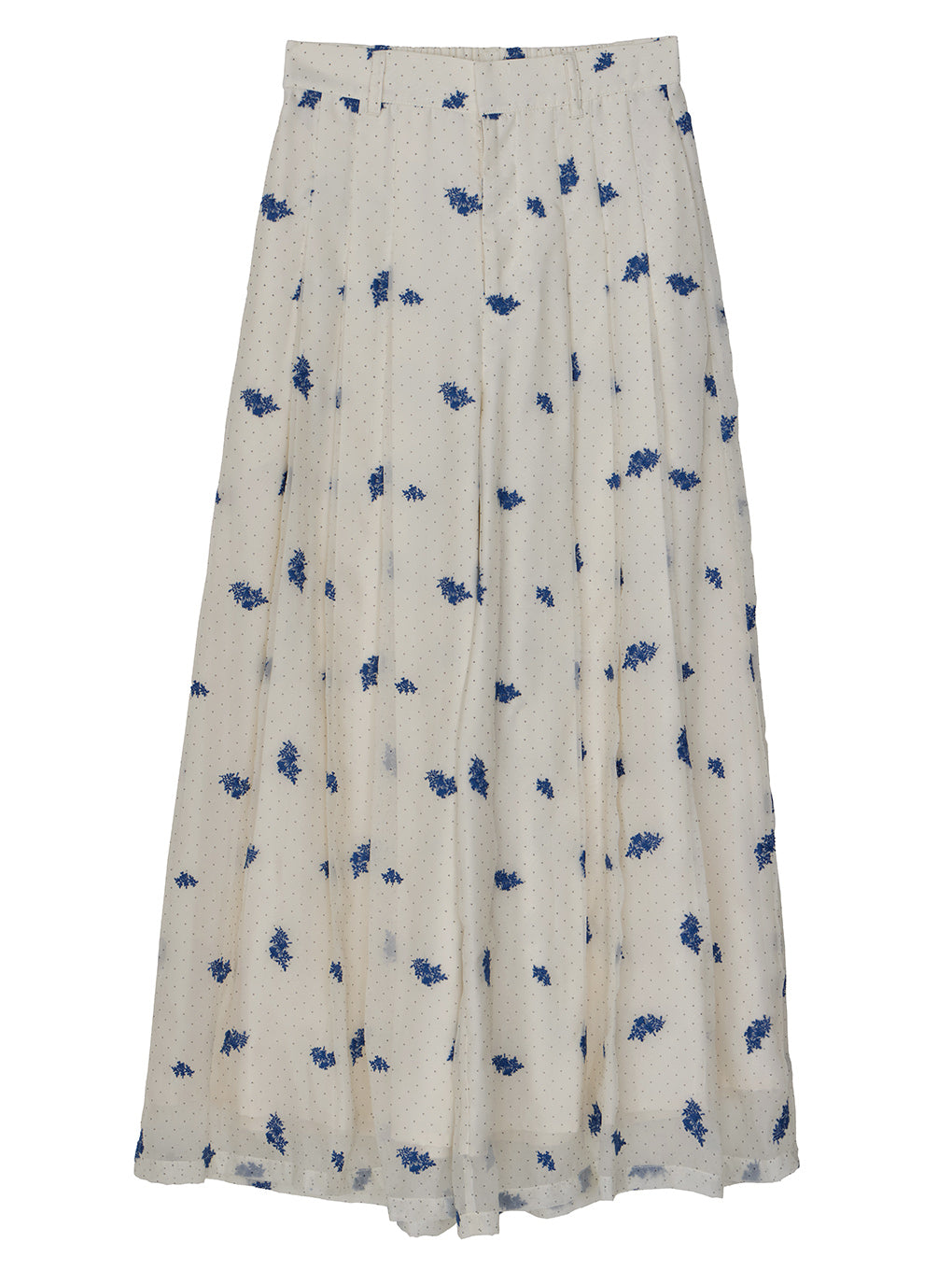 DOT FLOWER VEIL PANTS