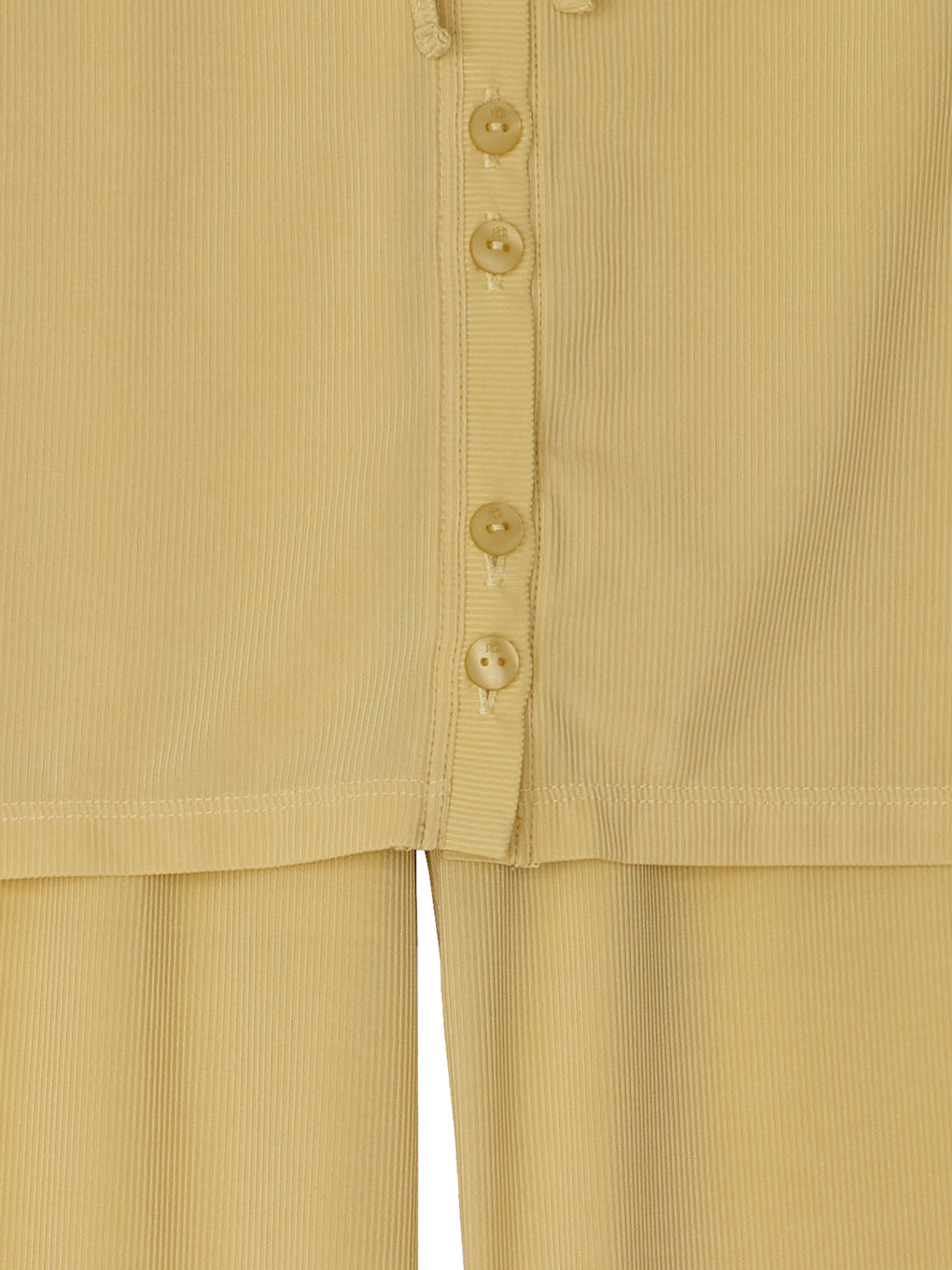 WRAP BELT SET RIB PANTS