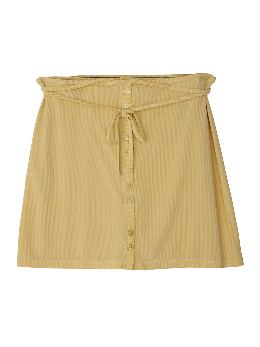 WRAP BELT SET RIB PANTS