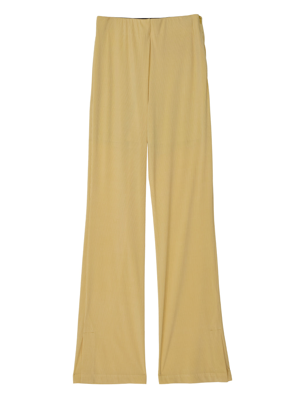 WRAP BELT SET RIB PANTS