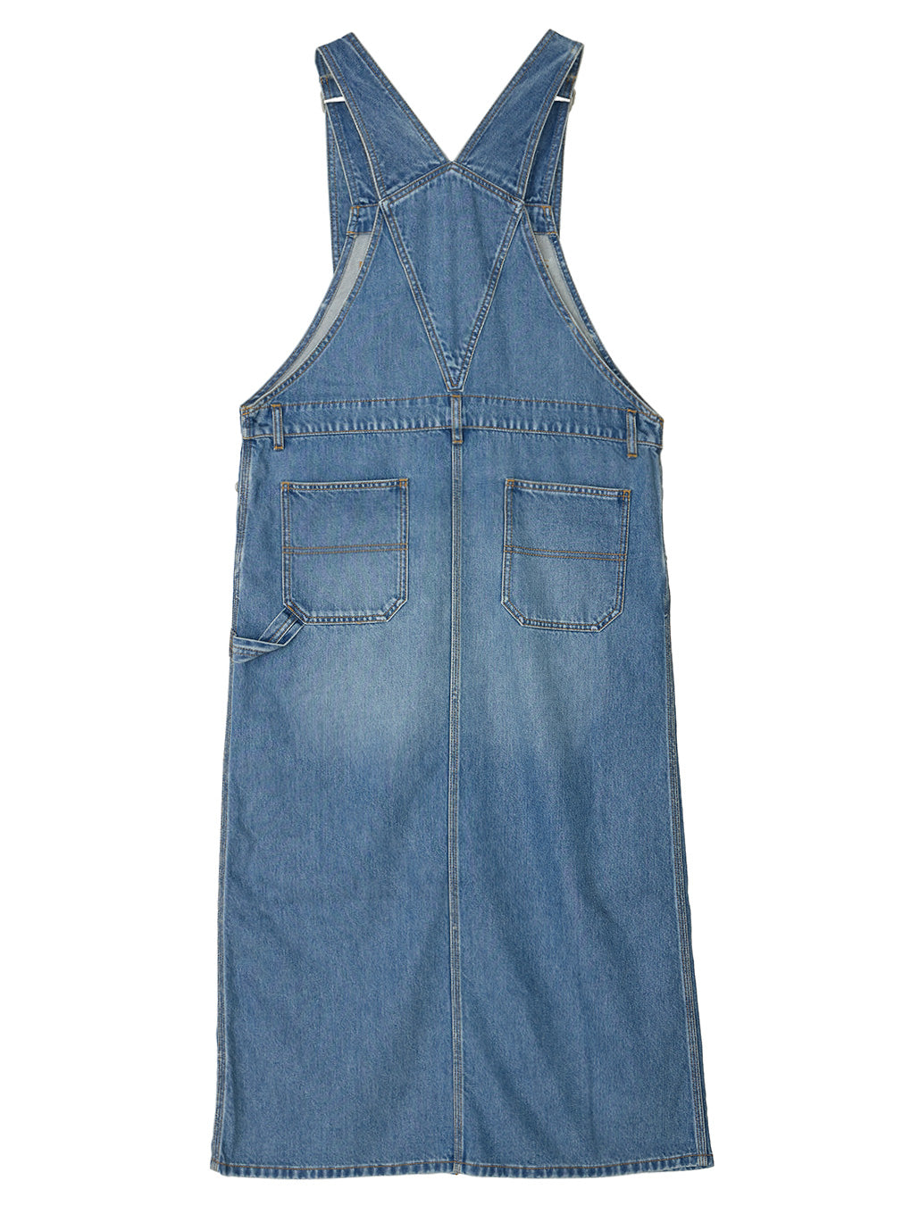 FUNCTION DENIM OVERALL DRESS