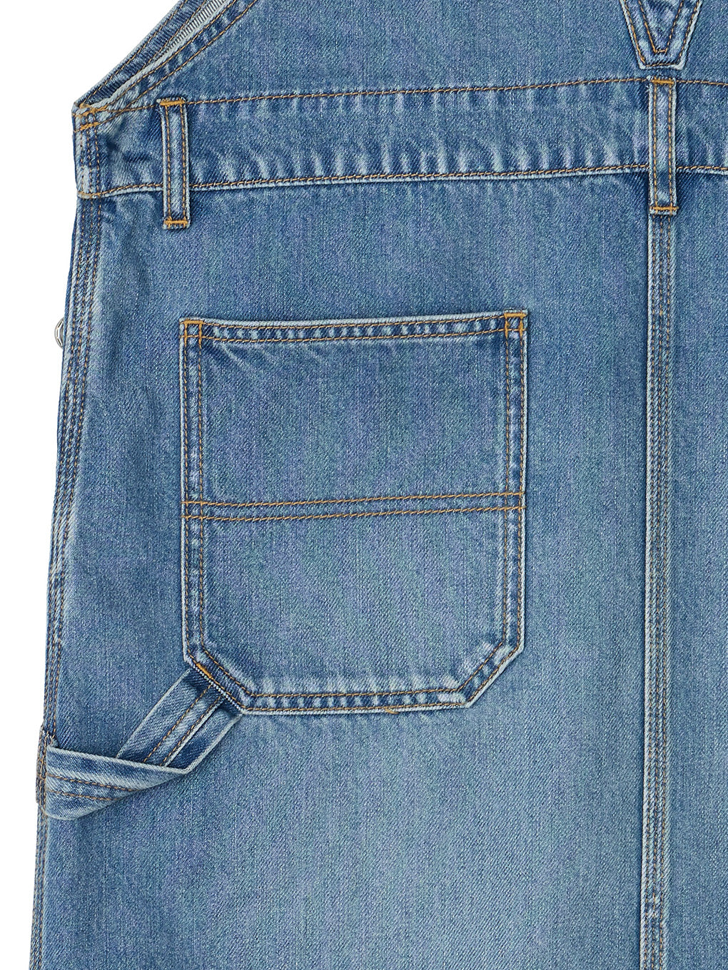 FUNCTION DENIM OVERALL DRESS