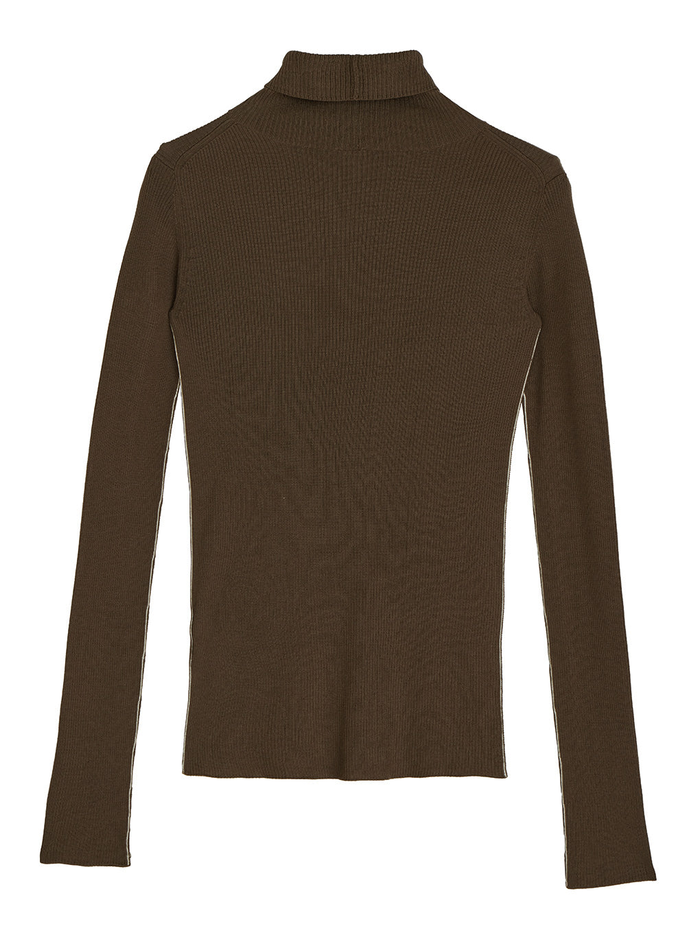 TENCEL RIB TURTLE KNIT TOP