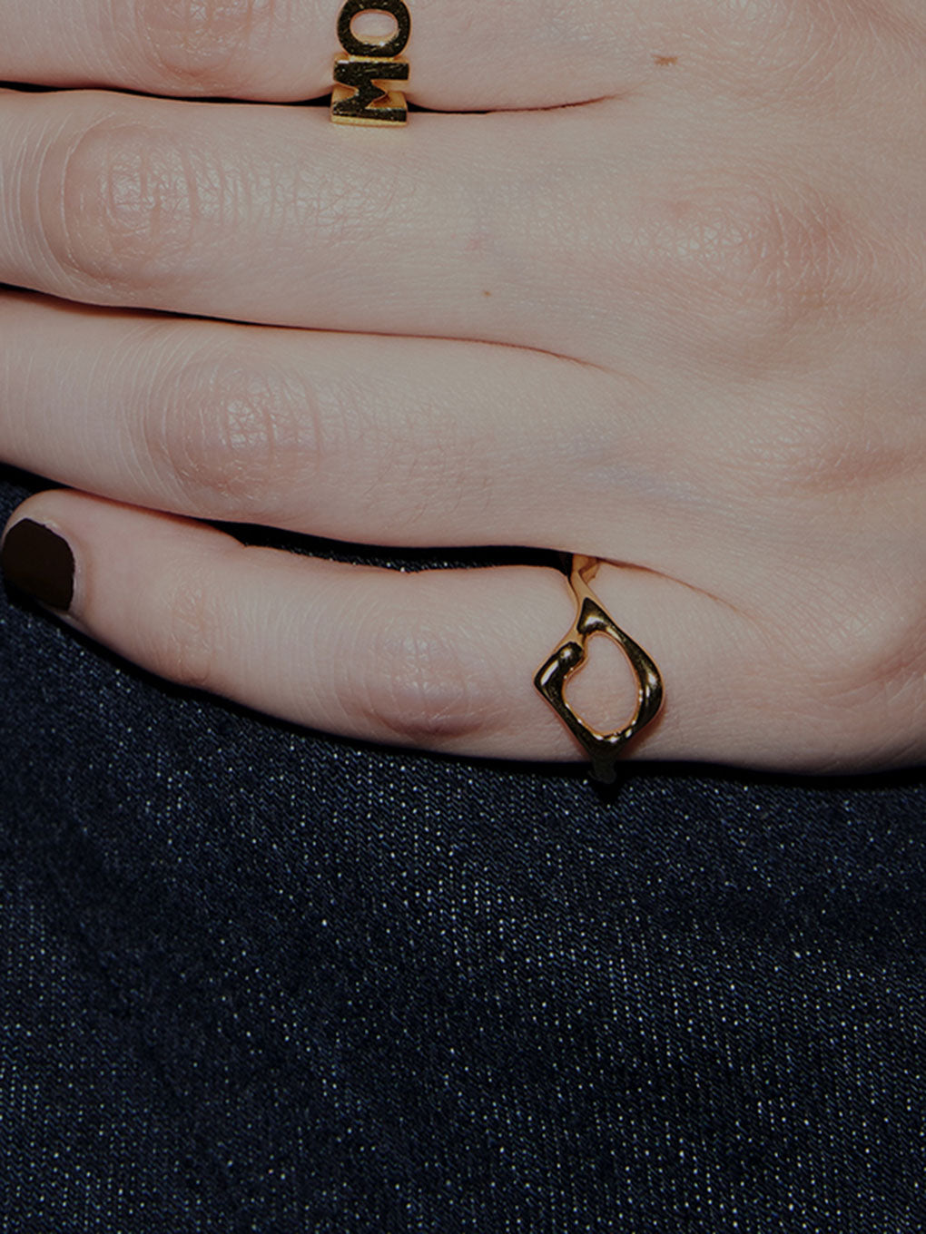 MARIA BLACK Vesta Ring Gold HP