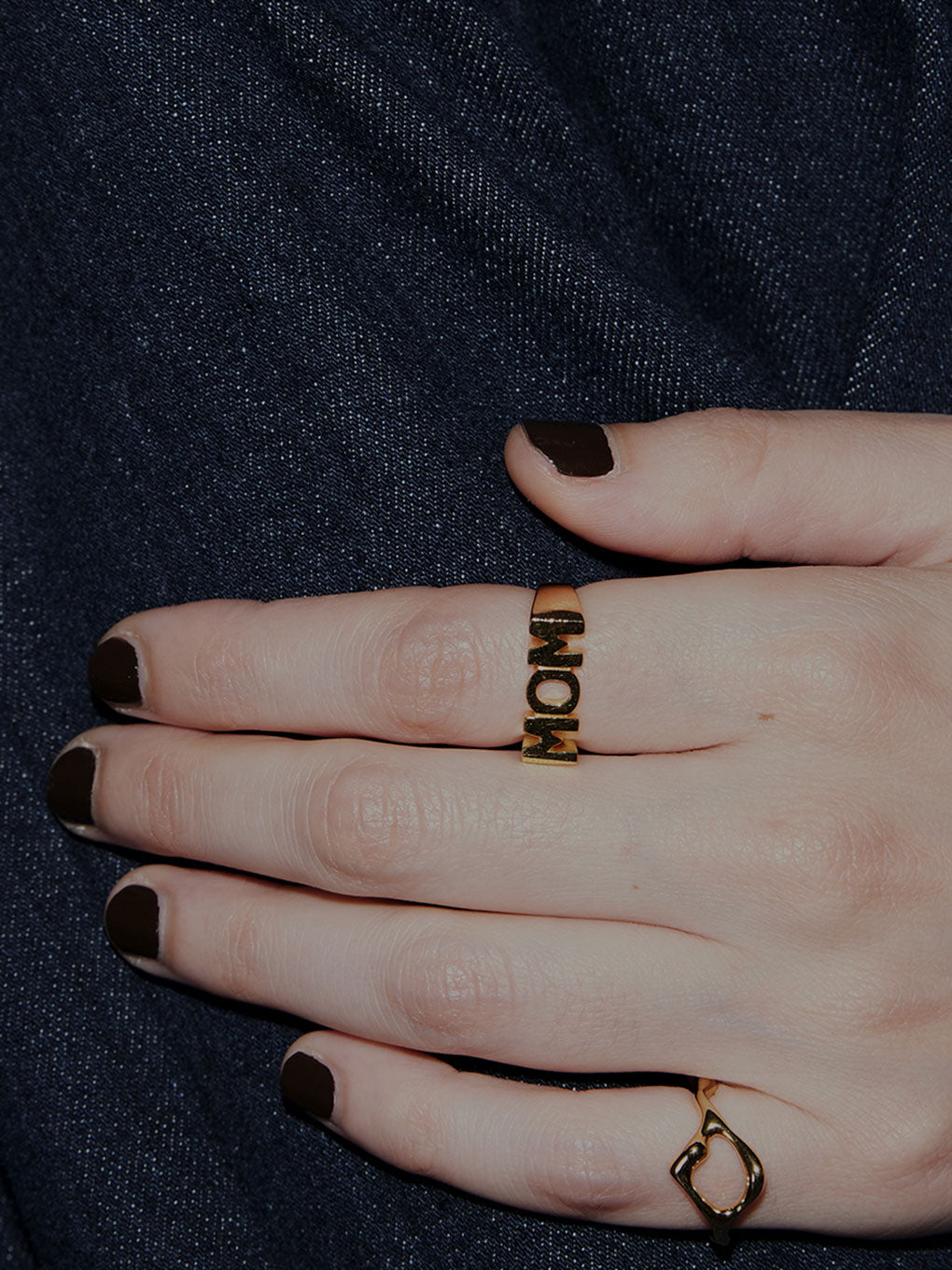 MARIA BLACK Mom Ring