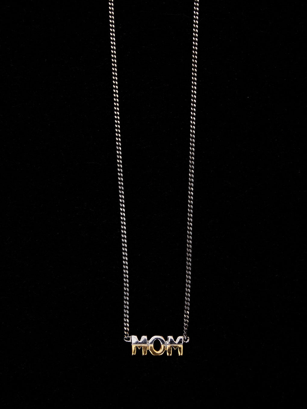 MARIA BLACK Mom Necklace Silver/Gold 55