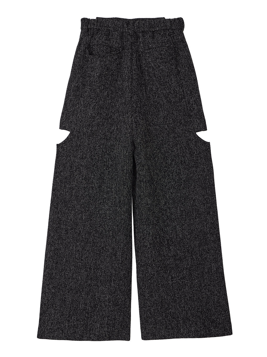 DEFORMATION SUMMER TWEED PANTS