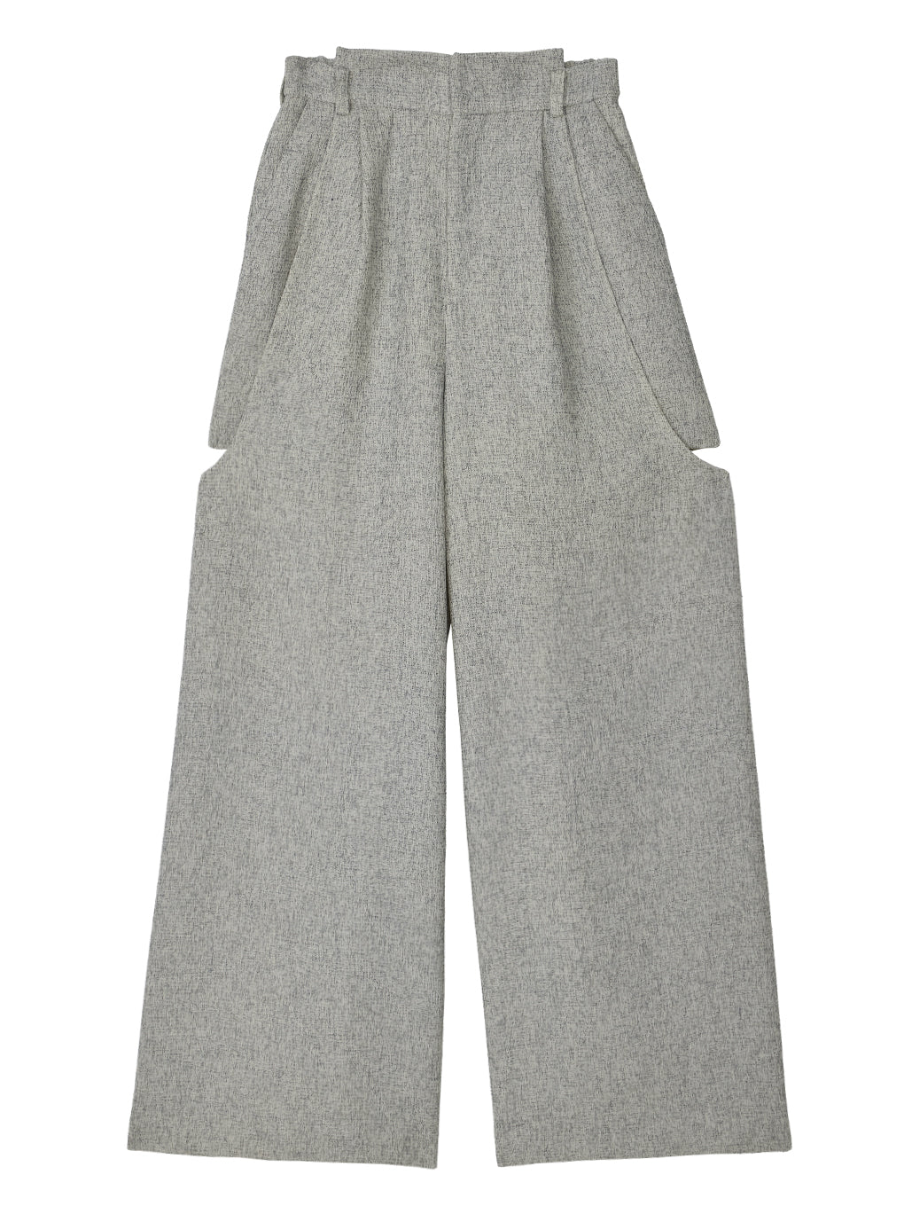 DEFORMATION SUMMER TWEED PANTS