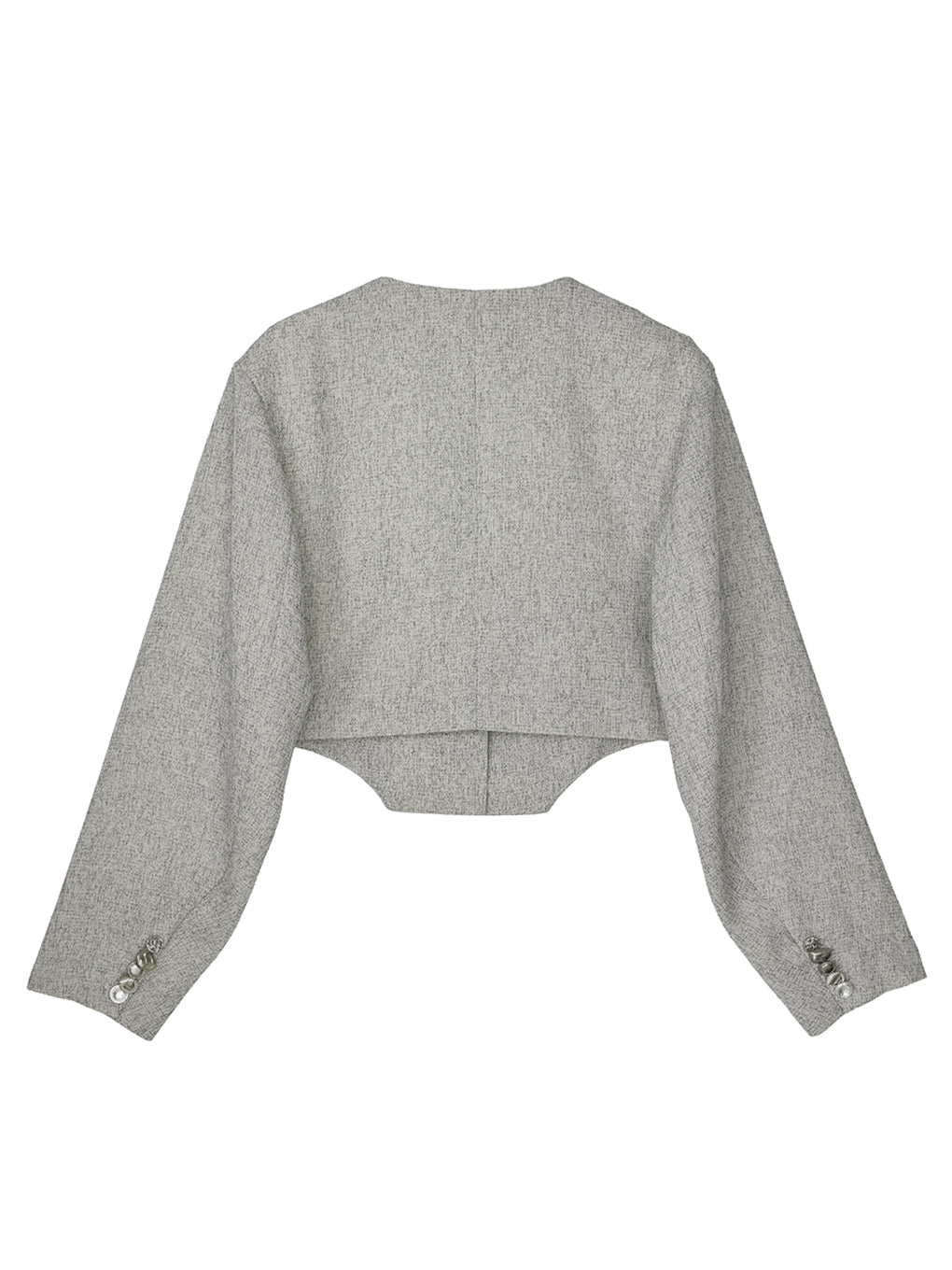 DEFORMATION SUMMER TWEED JACKET