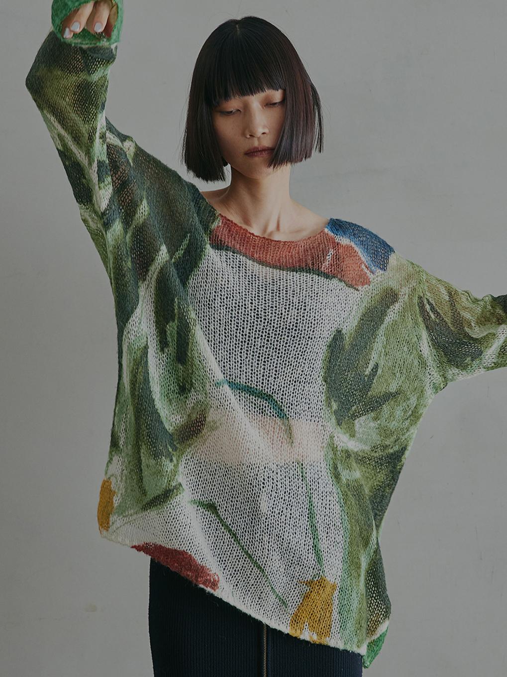 MY DEAR LOOSE KNIT TOP