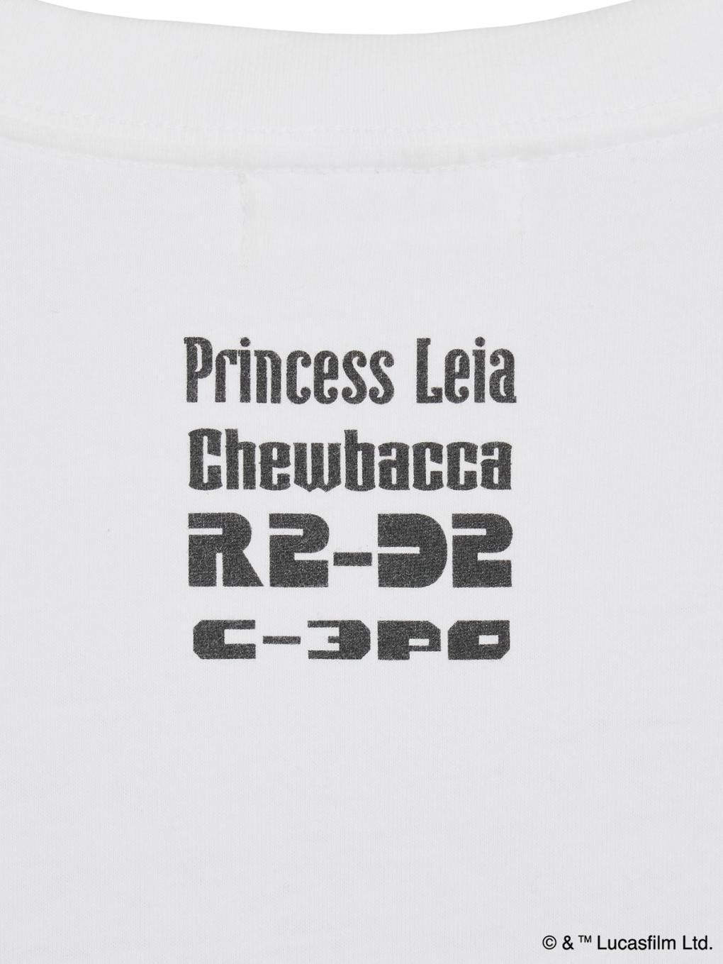 STAR WARS / WHITE  LS TEE