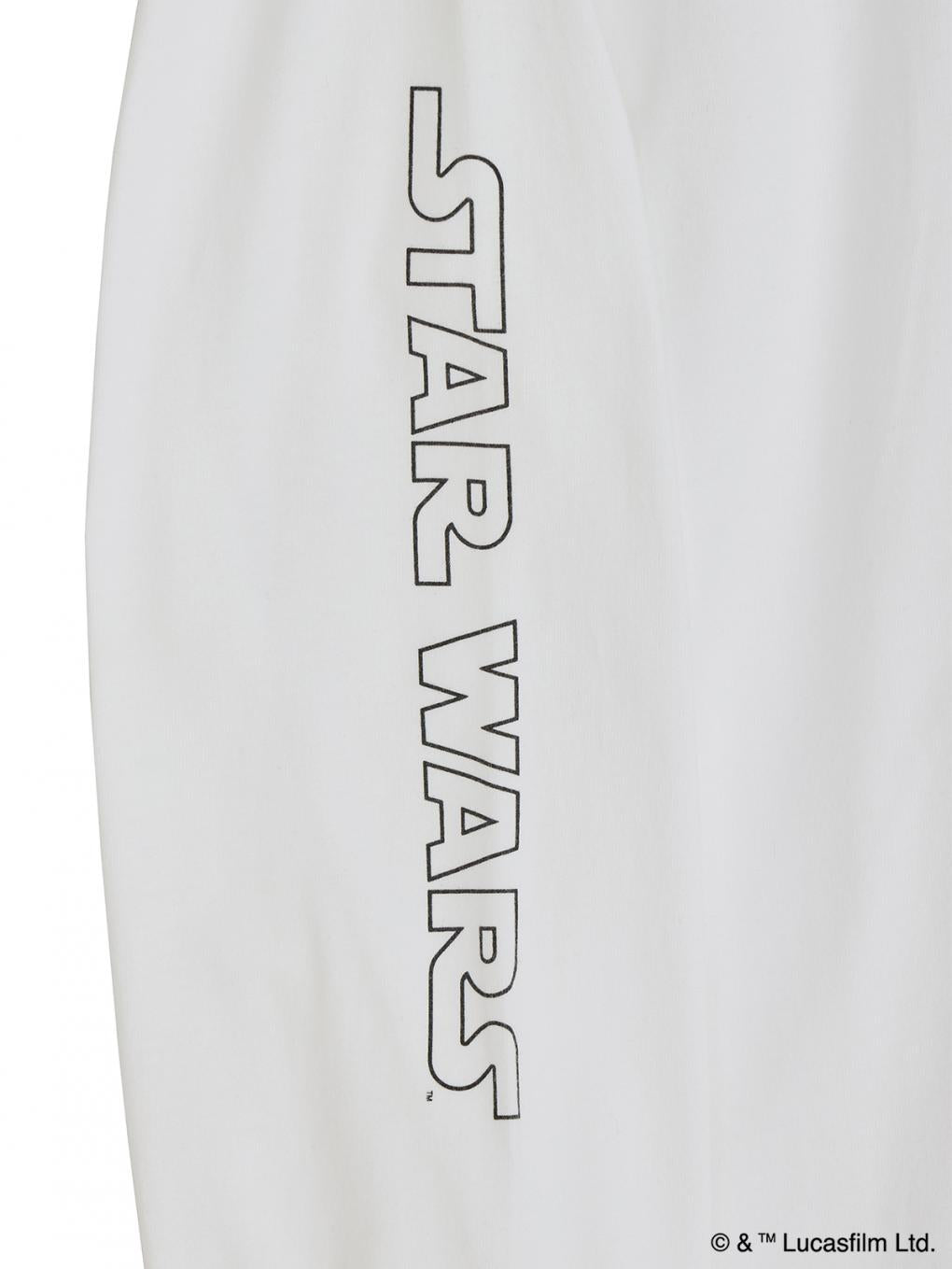 STAR WARS / WHITE  LS TEE