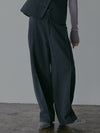 FORM WOOL STRAIGHT PANTS