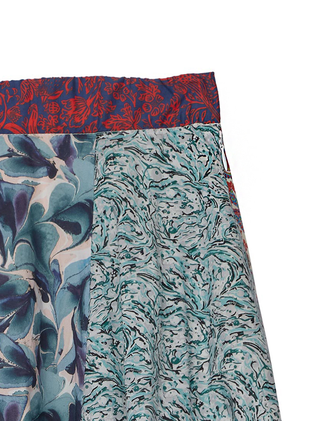 新品 AMERI LIBERTY PATCHWORK MLT SKIRT LIBERTY PATCHWORK BLK SKIRT