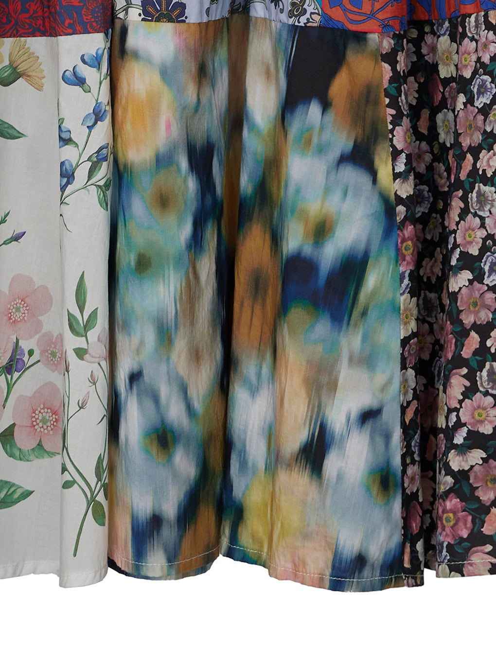 スカート AMERI LIBERTY PATCHWORK MLT SKIRT Ameri LIBERTY PATCHWORK MLT SKIRT
