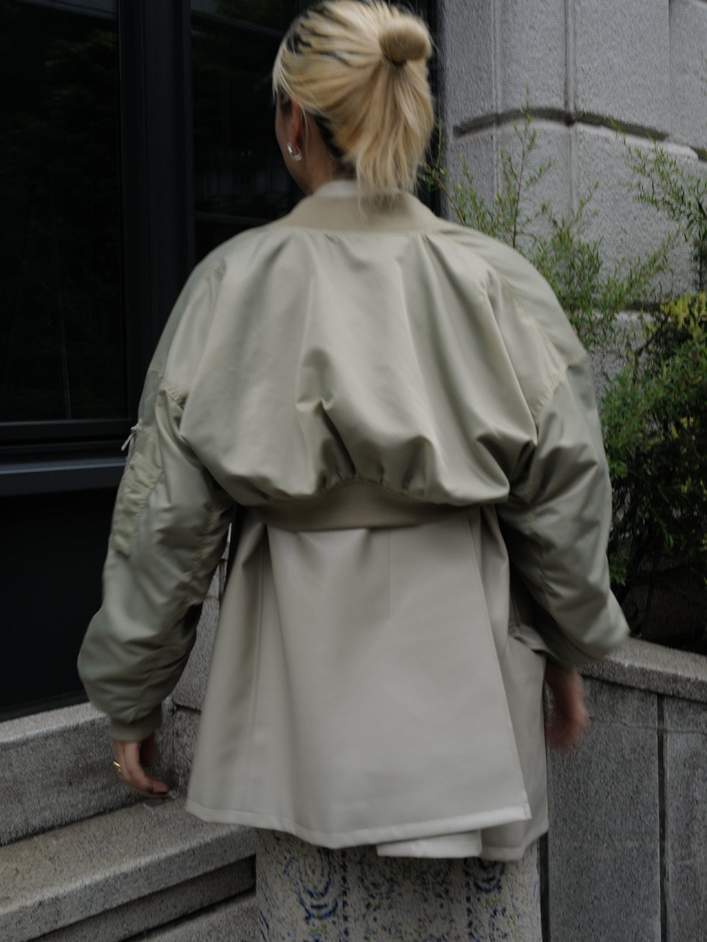 REVERSIBLE BOLERO MA-1